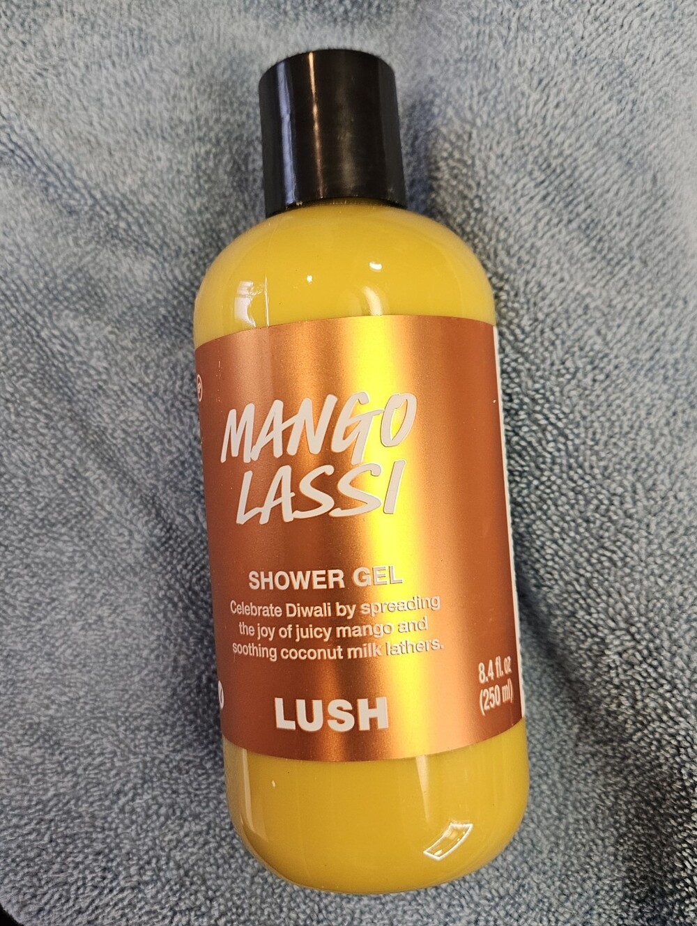 Lush Cosmetics Mango Lassi Shower Gel 8.4 oz